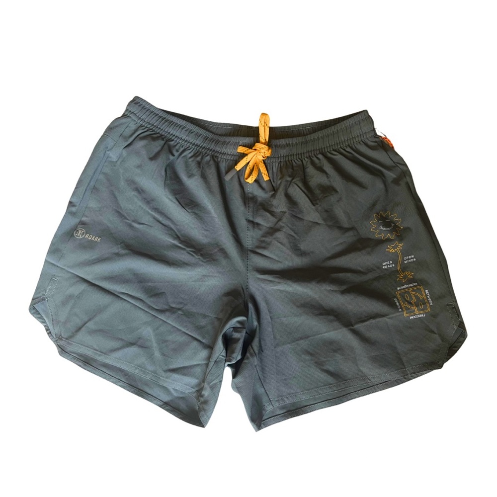 ROARK Running 5” Shorts SLATE